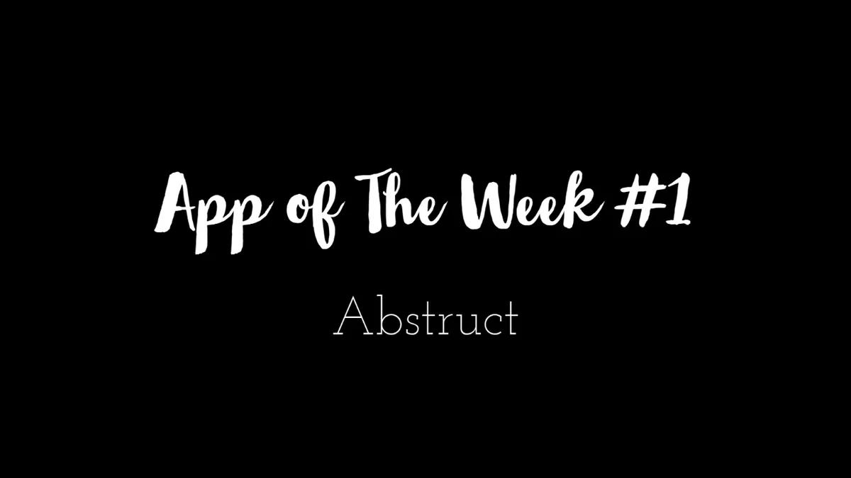 App of The Week #1