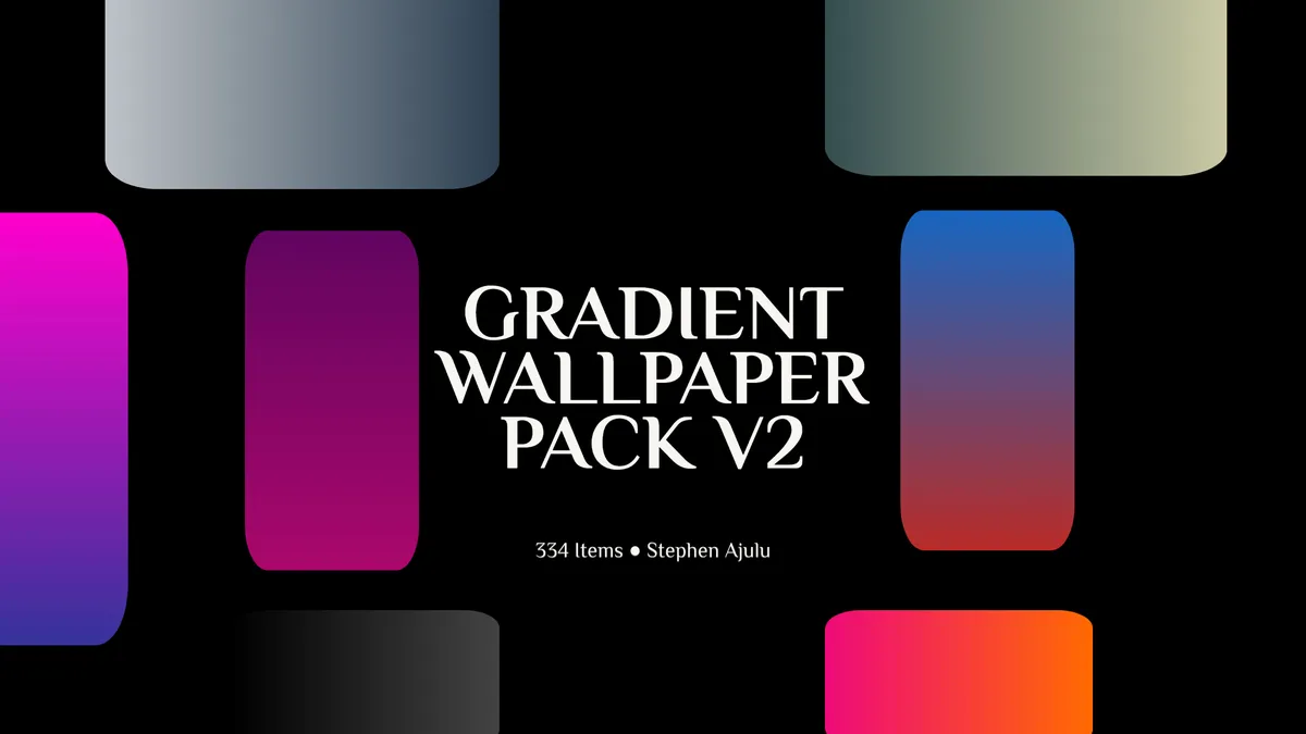 Gradient Wallpaper Pack Version 2 is Out